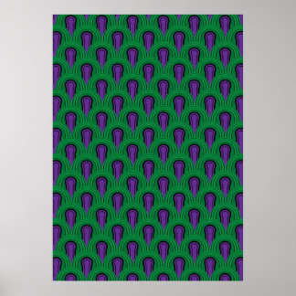 Het tapijt uit kamer 237 van The Shining Poster