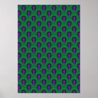Het tapijt uit kamer 237 van The Shining Poster
