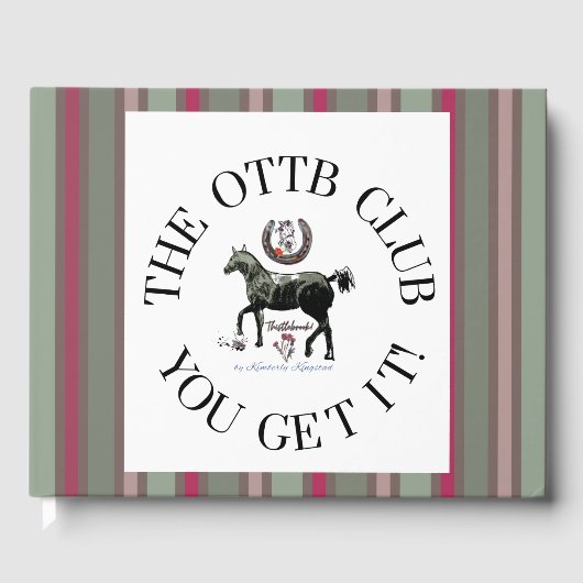 HET TAPIJT VAN DE OTTB CLUB GASTENBOEK (Voorkant)
