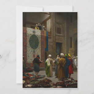 Het Tapijtkoopman Jean Leon Gerome Canvasprint Kaart