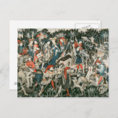 Het tapijtwerk van de Jacht Devonshire Briefkaart (Voorkant / Achterkant)