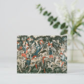 Het tapijtwerk van de Jacht Devonshire Briefkaart (Staand voorkant)