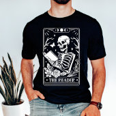 Het Tarot skelet van de lezer T-shirt