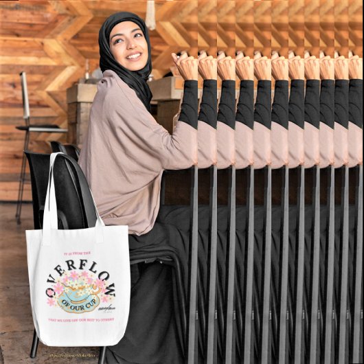 Het Tas OVERSTROMING, ontworpen door Adiela Akoo