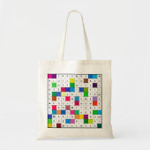 Het Tas van de begroting met het Kruiswoord van de (Voorkant)