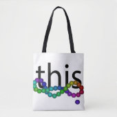 Het Tas van de Regenboog van de Gelijkheid van de (Voorkant)