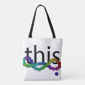 Het Tas van de Regenboog van de Gelijkheid van de (Achterkant)