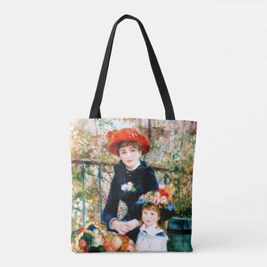 Het Tas van twee zussen van Fine Art Renoir (Achterkant)