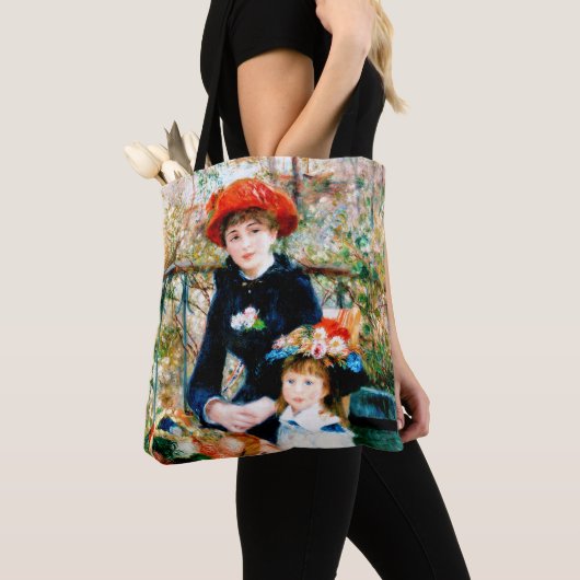 Het Tas van twee zussen van Fine Art Renoir (Dichtbij)