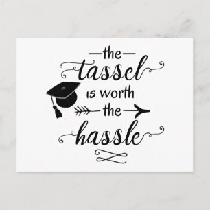 Het tassel is de moeite waard briefkaart