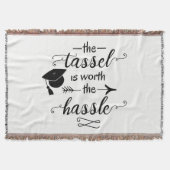 Het tassel is de moeite waard deken (Voorkant)