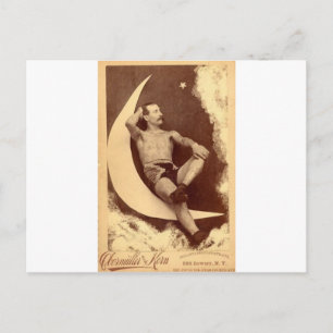 Het tatoeëerde Man in de maan Briefkaart