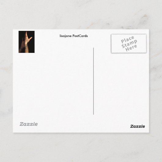 Het Tattoo Meisjes Briefkaart (Achterkant)