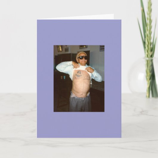 Het Tattoo van Aloba Kaart (Voorkant)