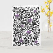 Het Tattoo van de bloesem - de kaart van (Gele Bloem)