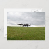 Het Taxi?en van Lancaster van Avro Briefkaart (Voorkant / Achterkant)