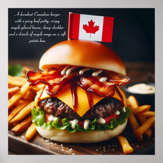 Het team eet: Maple Bacon Magic Poster (Voorkant)