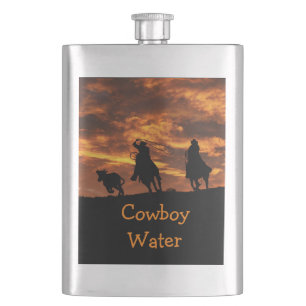 Het Team fles van de pret van de Cowboy van Roping Flacon