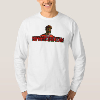Het team ondersteunen t-shirt