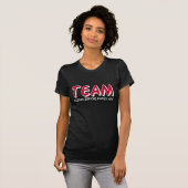 Het TEAM samen iedereen bereikt meer T-shirt (Voorkant volledig)