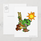 Het Team van Altador Kapitein 1 Briefkaart (Voorkant / Achterkant)