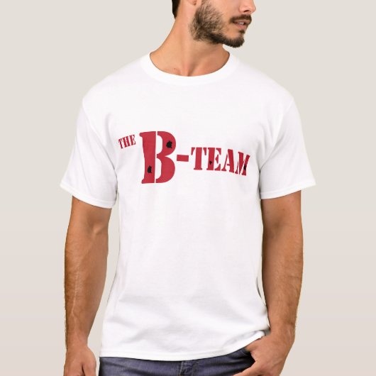 Het team van B T-shirt (Voorkant)