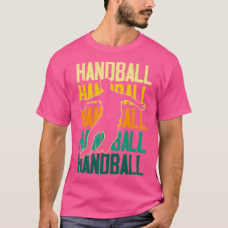 Het Team van de Ball van de Ball van de Handbalspe T-shirt