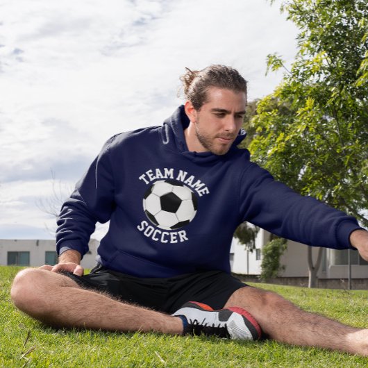 Het Team van de Douane van de mannen, de Naam van Hoodie