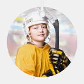 Het team van het Aantal van de Speler van de douan Metalen Ornament (Achterkant)