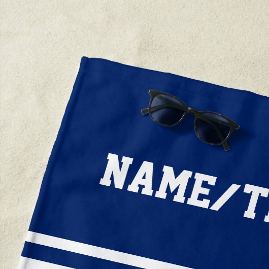 Het Team van het Aantal van de Speler van de volle Strandlaken (In situ)