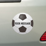 Het team van het Football van de Naam van de douan Automagneet<br><div class="desc">Het team van het football van de Voetbal magneet dat met naam of bericht kan worden gepersonaliseerd. Ontworpen door: Thisnotme©</div>