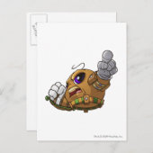 Het Team van het Meer van Kiko Kapitein 2 Briefkaart (Voorkant / Achterkant)