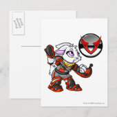 Het Team van het Ruimtestation van Virtupets Briefkaart (Voorkant / Achterkant)