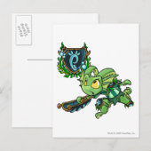 Het Team van Maraqua Kapitein 1 Briefkaart (Voorkant / Achterkant)