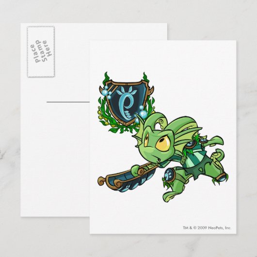 Het Team van Maraqua Kapitein 1 Briefkaart (Voorkant / Achterkant)