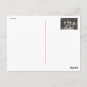 Het team van Pansies zwemmen Briefkaart (Achterkant)