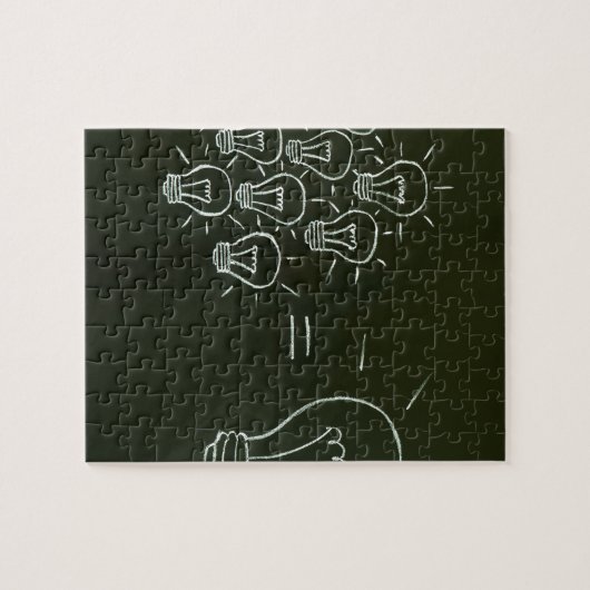 Het teamwork-concept van lampen.jpg legpuzzel (Horizontaal)