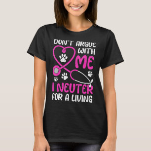 Het technologische leven van de Vet is niet te gek T-shirt