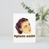 Het teken briefkaart (Staand voorkant)