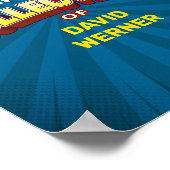 Het teken of het Poster van de douanecollector (Hoek)