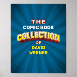 Het teken of het Poster van de douanecollector