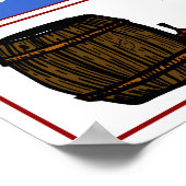 Het Teken van de Bier van vandaag, voegt of geeft  Poster (Hoek)