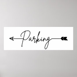 Het teken van de de richtingsrichting verlaten van poster