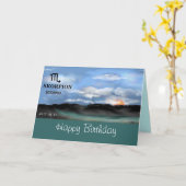 Het teken van de dierenriem, SCHORPIOEN - Kaart (Gele Bloem)