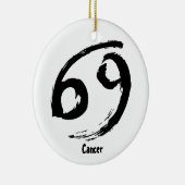 Het Teken van de Dierenriem van kanker Keramisch Ornament (Rechts)