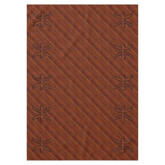 Het Teken van de Dierenriem van Vissen in het Tafelkleed (Voorkant)