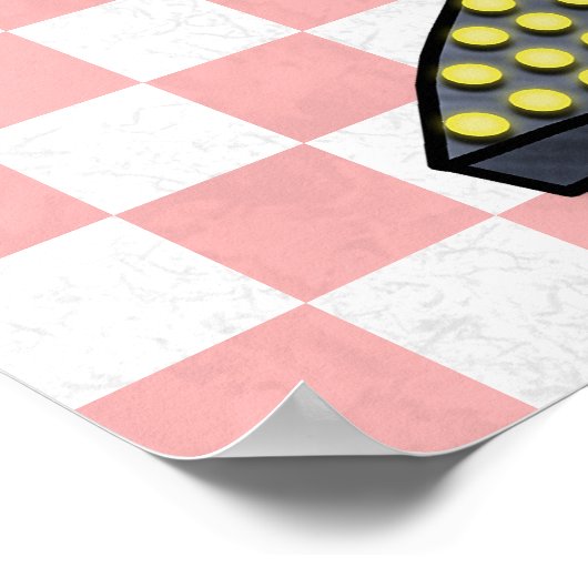 Het Teken van de Diner van de herhaal met LinkerPi Poster (Hoek)