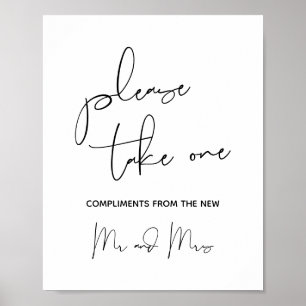 Het teken van de huwelijksgunsten, neemt gelieve é poster