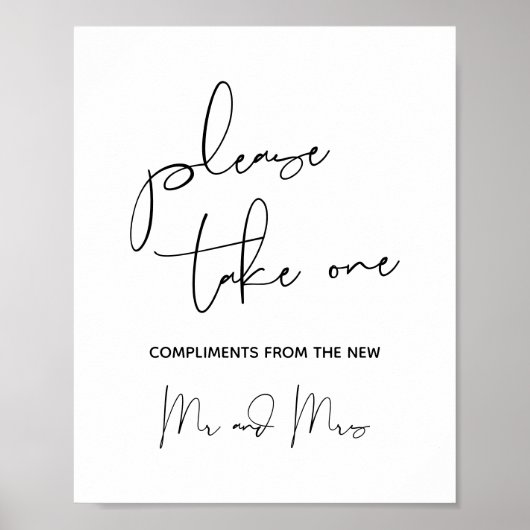 Het teken van de huwelijksgunsten, neemt gelieve é poster (Voorkant)