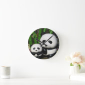 Het Teken van de Panda van de Dierentuin van Ueno Ronde Klok (Huis)